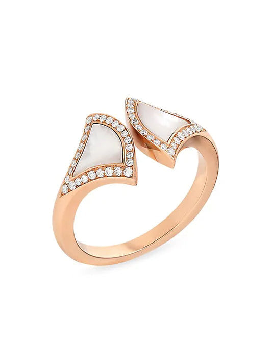 [Glitter Jewelry]DREAM MOP DIAMOND OPEN RING