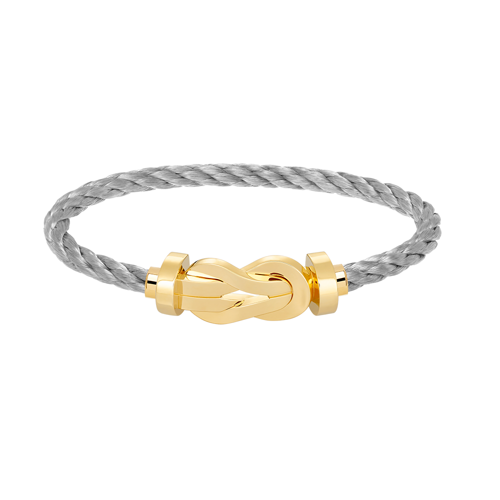 [Glitter Jewelry]CHANCE LARGE 8 FIGURE BUCKLE NO DIAMOND BRACELET GOLD