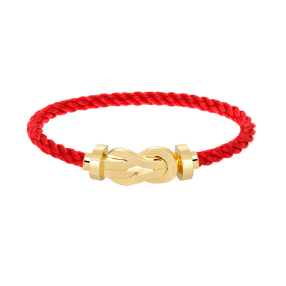 [Glitter Jewelry]CHANCE LARGE 8 FIGURE BUCKLE NO DIAMOND BRACELET GOLD