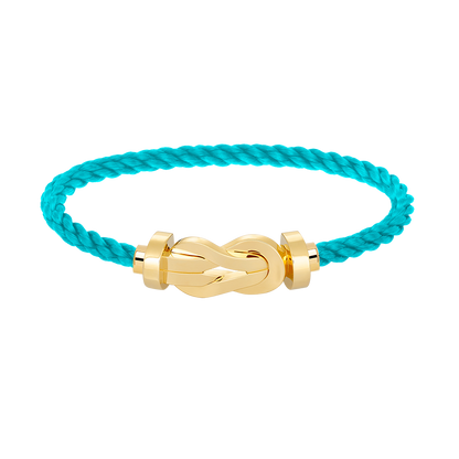 [Glitter Jewelry]CHANCE LARGE 8 FIGURE BUCKLE NO DIAMOND BRACELET GOLD