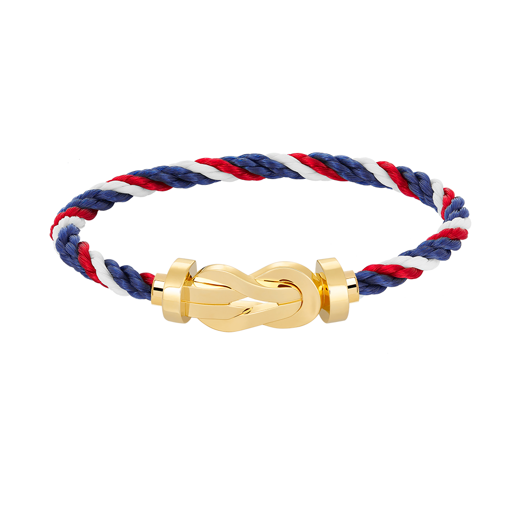 [Glitter Jewelry]CHANCE LARGE 8 FIGURE BUCKLE NO DIAMOND BRACELET GOLD