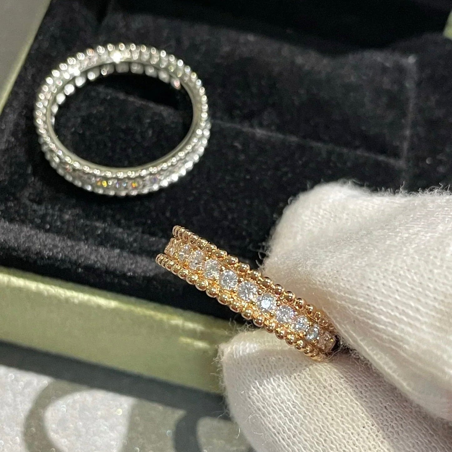 [Glitter Jewelry]PERLEE DIAMOND SILVER RING