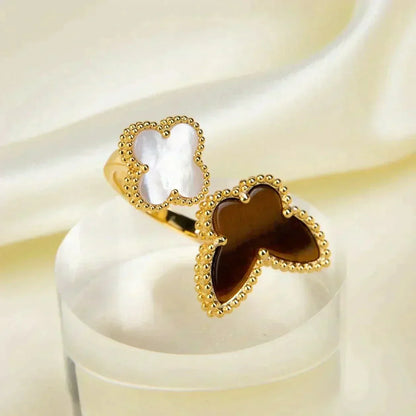 [Glitter Jewelry]LUCKY BETWEEN THE FINGER RING