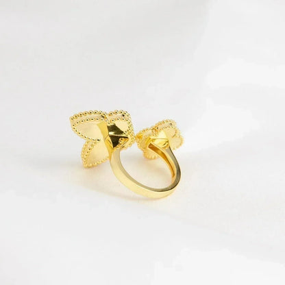 [Glitter Jewelry]LUCKY BETWEEN THE FINGER RING