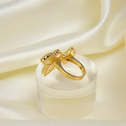 [Glitter Jewelry]LUCKY BETWEEN THE FINGER RING