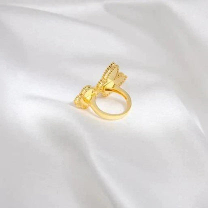 [Glitter Jewelry]LUCKY BETWEEN THE FINGER RING