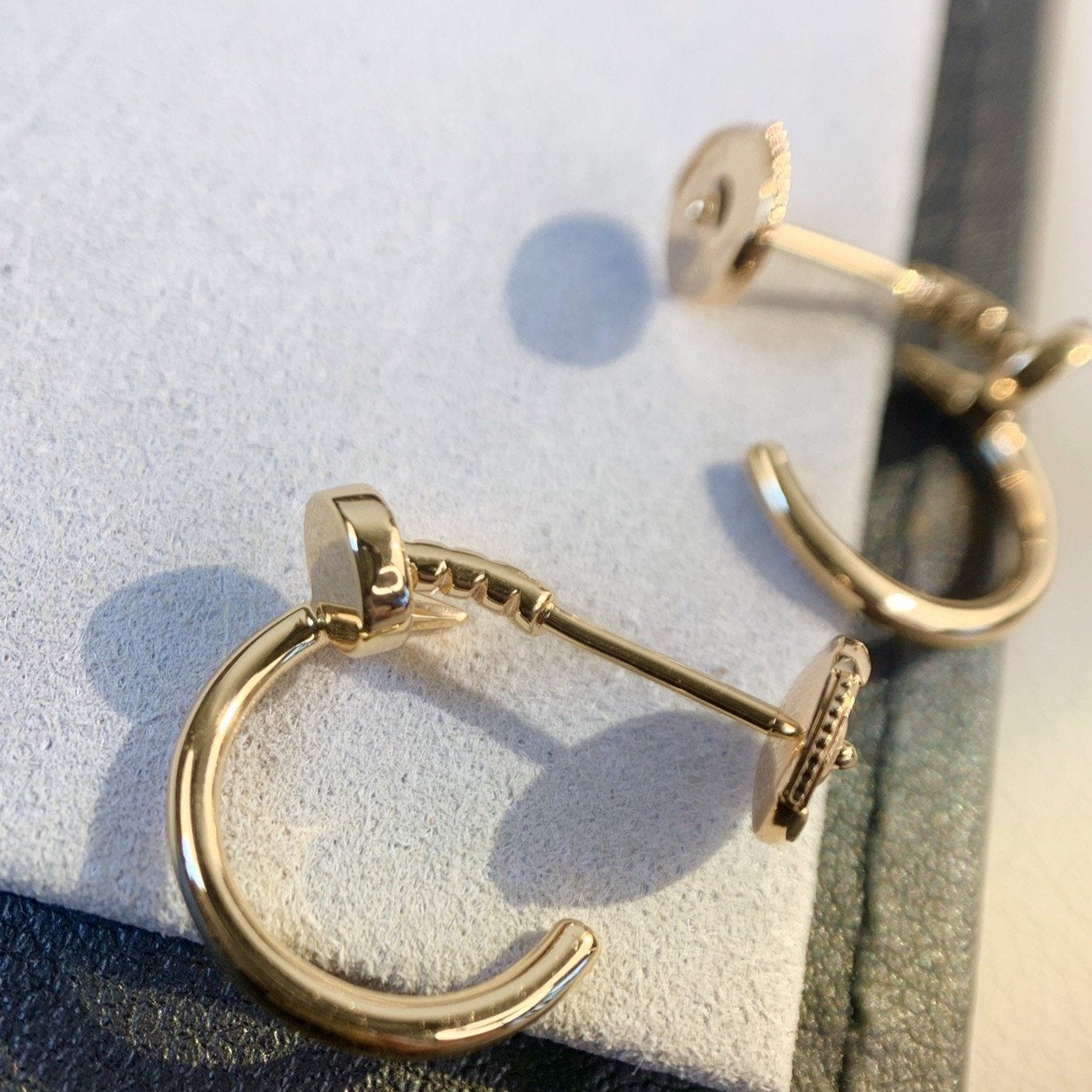 [Glitter Jewelry]JUSTE EARRINGS PINK GOLD