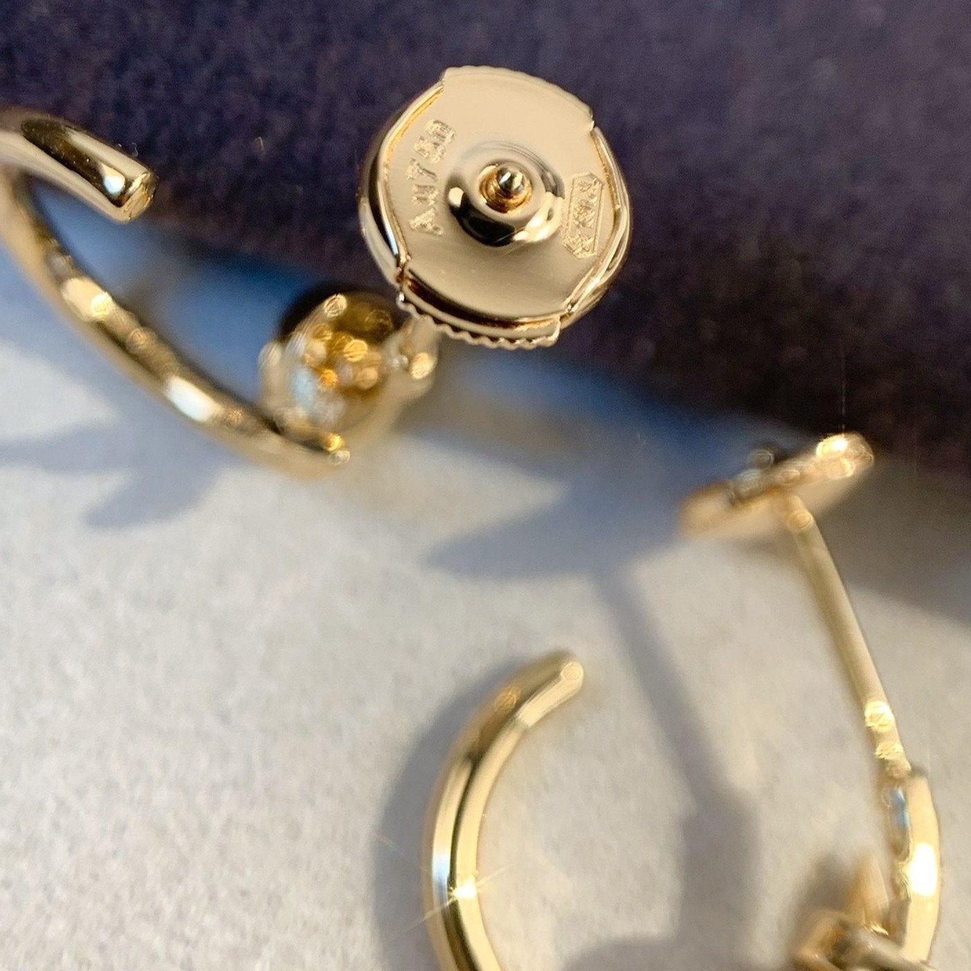 [Glitter Jewelry]JUSTE EARRINGS PINK GOLD