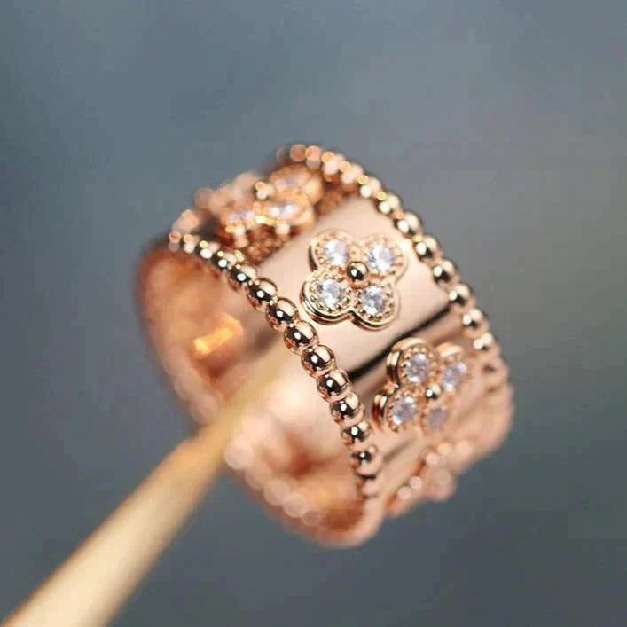 [Glitter Jewelry]CLOVER KALEIDOSCOPE RING 10MM