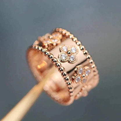 [Glitter Jewelry]CLOVER KALEIDOSCOPE RING 10MM