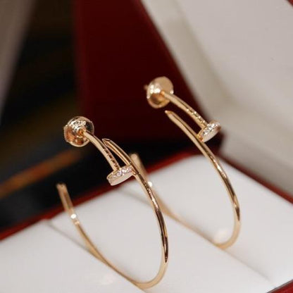 [Glitter Jewelry]JUSTE EARRINGS DIAMONDS 1.8MM