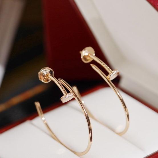 [Glitter Jewelry]JUSTE EARRINGS DIAMONDS 1.8MM