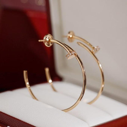 [Glitter Jewelry]JUSTE EARRINGS DIAMONDS 1.8MM