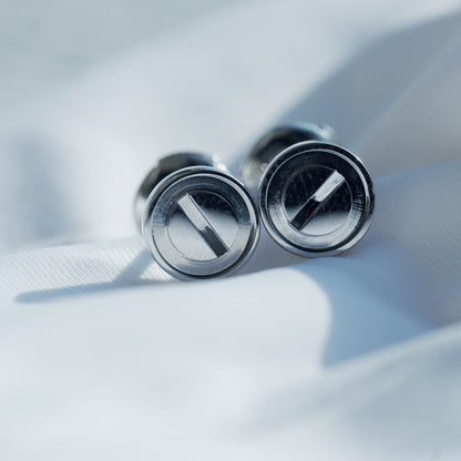 [Glitter Jewelry]LOVE EARRINGS SILVER 10MM