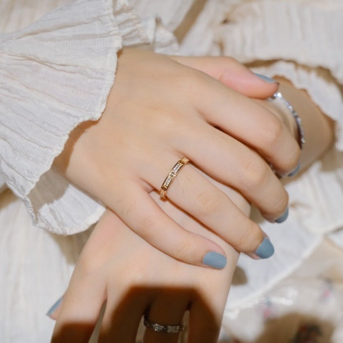 [Glitter Jewelry]LOVE RING 2.65MM DIAMOND