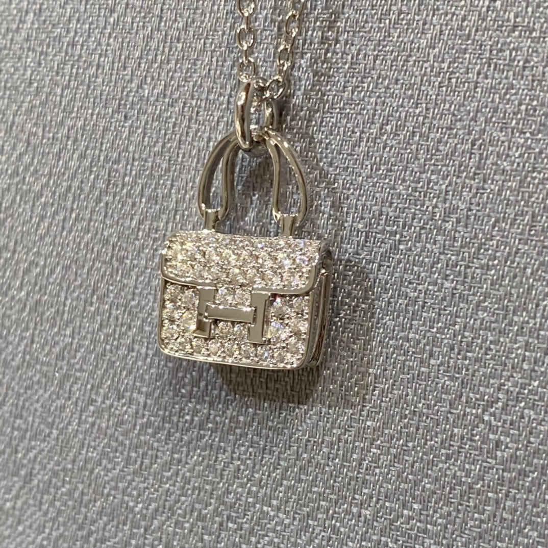 [Glitter Jewelry]CONSTANCE PEDANT DIAMOND NECKLACE