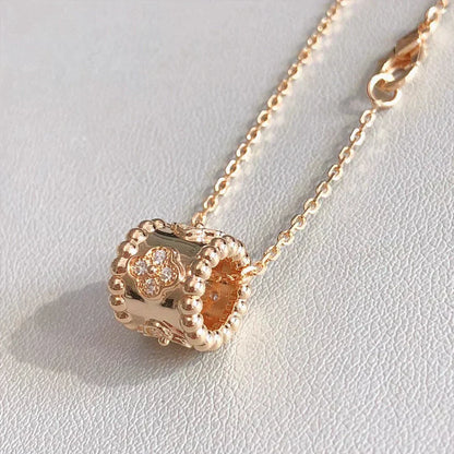 [Glitter Jewelry]PERLEE PEDANT NECKLACE GOLD / ROSE GOLD