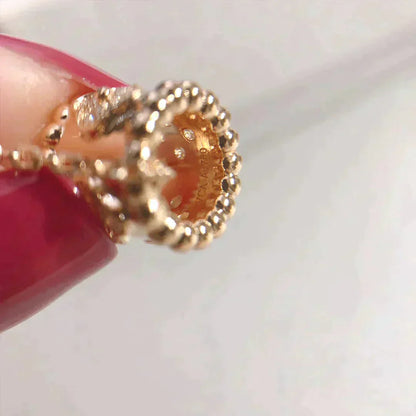 [Glitter Jewelry]PERLEE PEDANT NECKLACE GOLD / ROSE GOLD