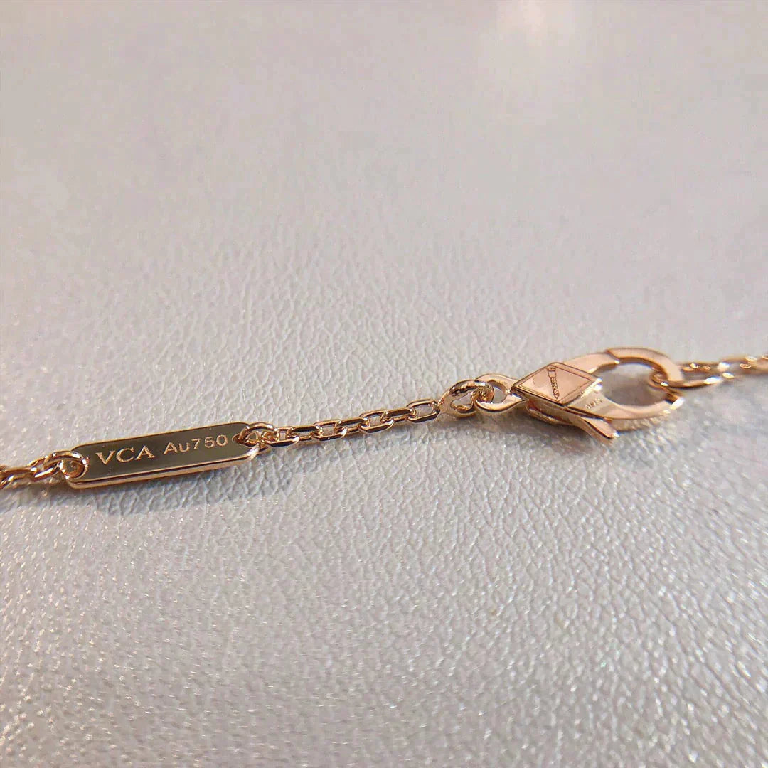 [Glitter Jewelry]PERLEE PEDANT NECKLACE GOLD / ROSE GOLD