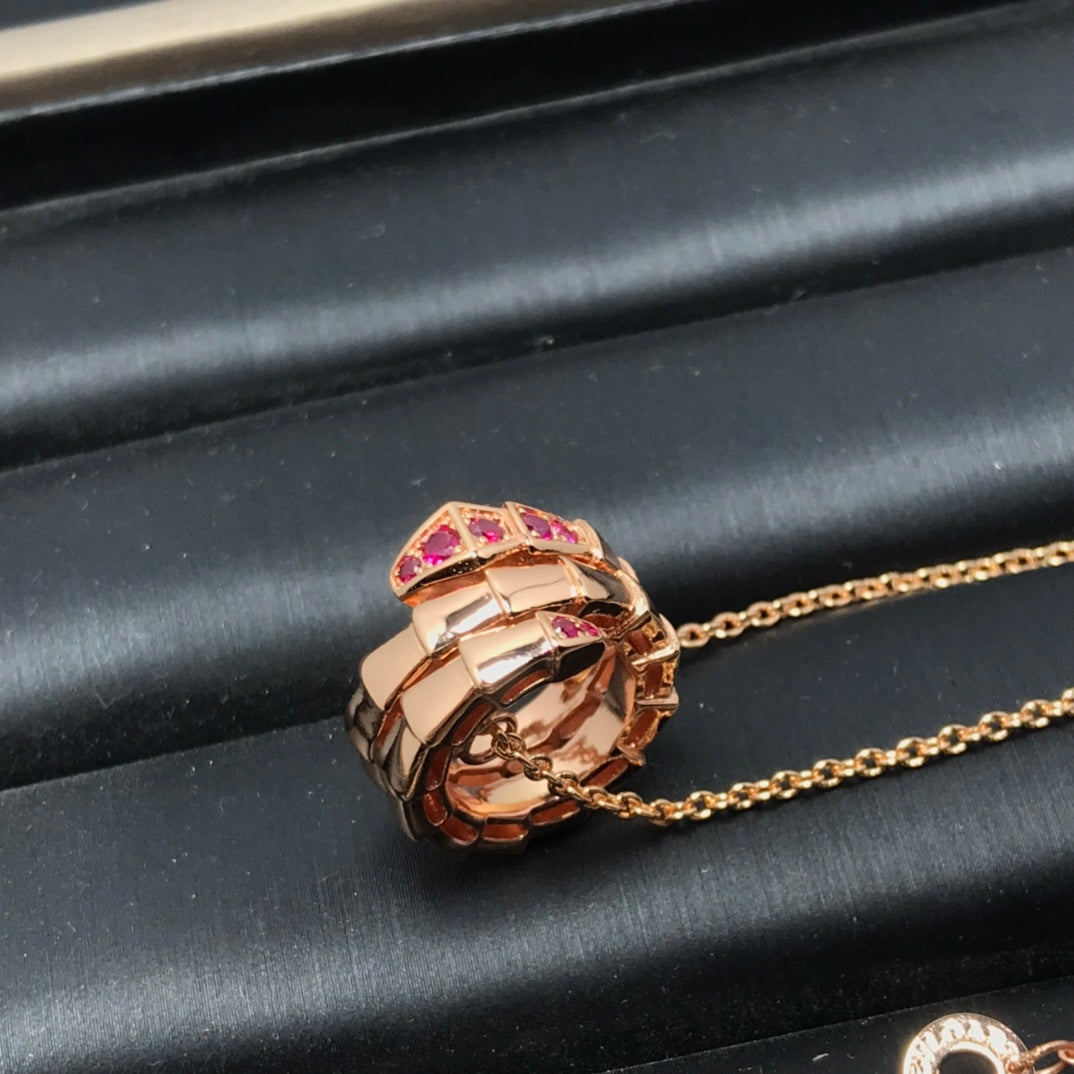 [Glitter Jewelry]SERPENTI PEDANT NECKLACE