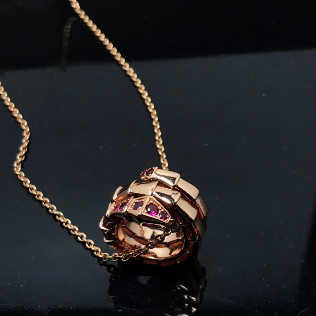[Glitter Jewelry]SERPENTI PEDANT NECKLACE