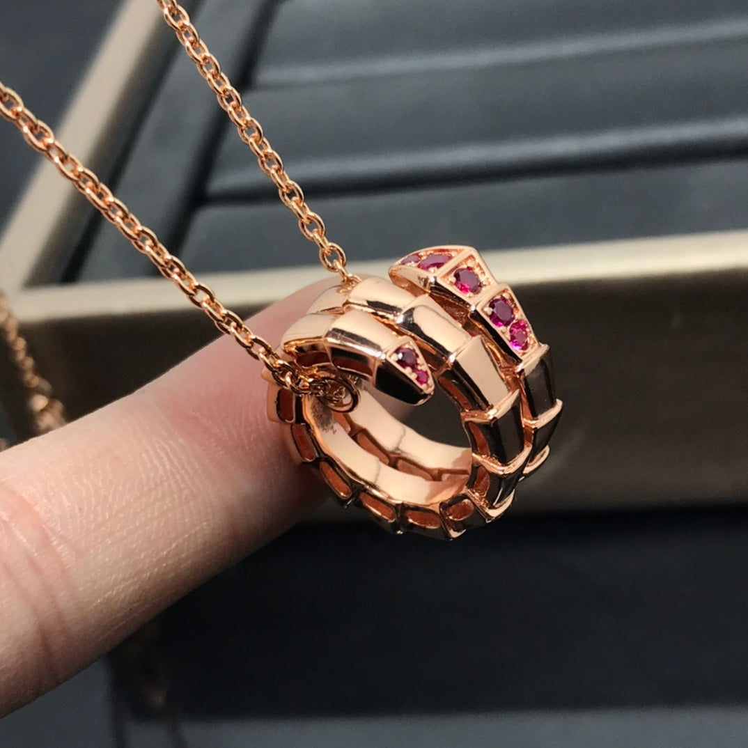 [Glitter Jewelry]SERPENTI PEDANT NECKLACE