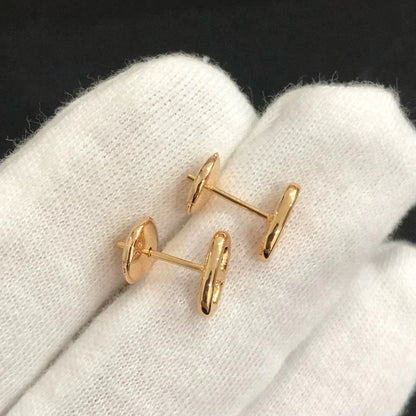 [Glitter Jewelry]CHAINE SMALL EARRINGS GOLD AND SILVER