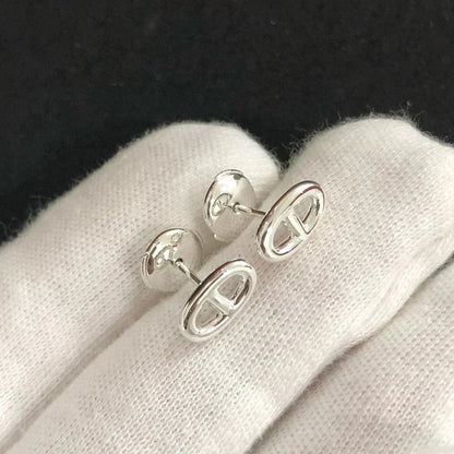 [Glitter Jewelry]CHAINE SMALL EARRINGS GOLD AND SILVER
