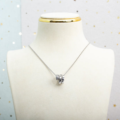 [Glitter Jewelry]SERPENTI SILVER NECKLACE DIAMOND