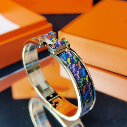 [Glitter Jewelry]H HORSE BRACELET 12MM