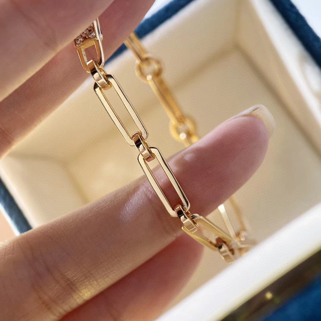 [Glitter Jewelry]CHAINE BRACELET SMALL MODEL DIAMOND