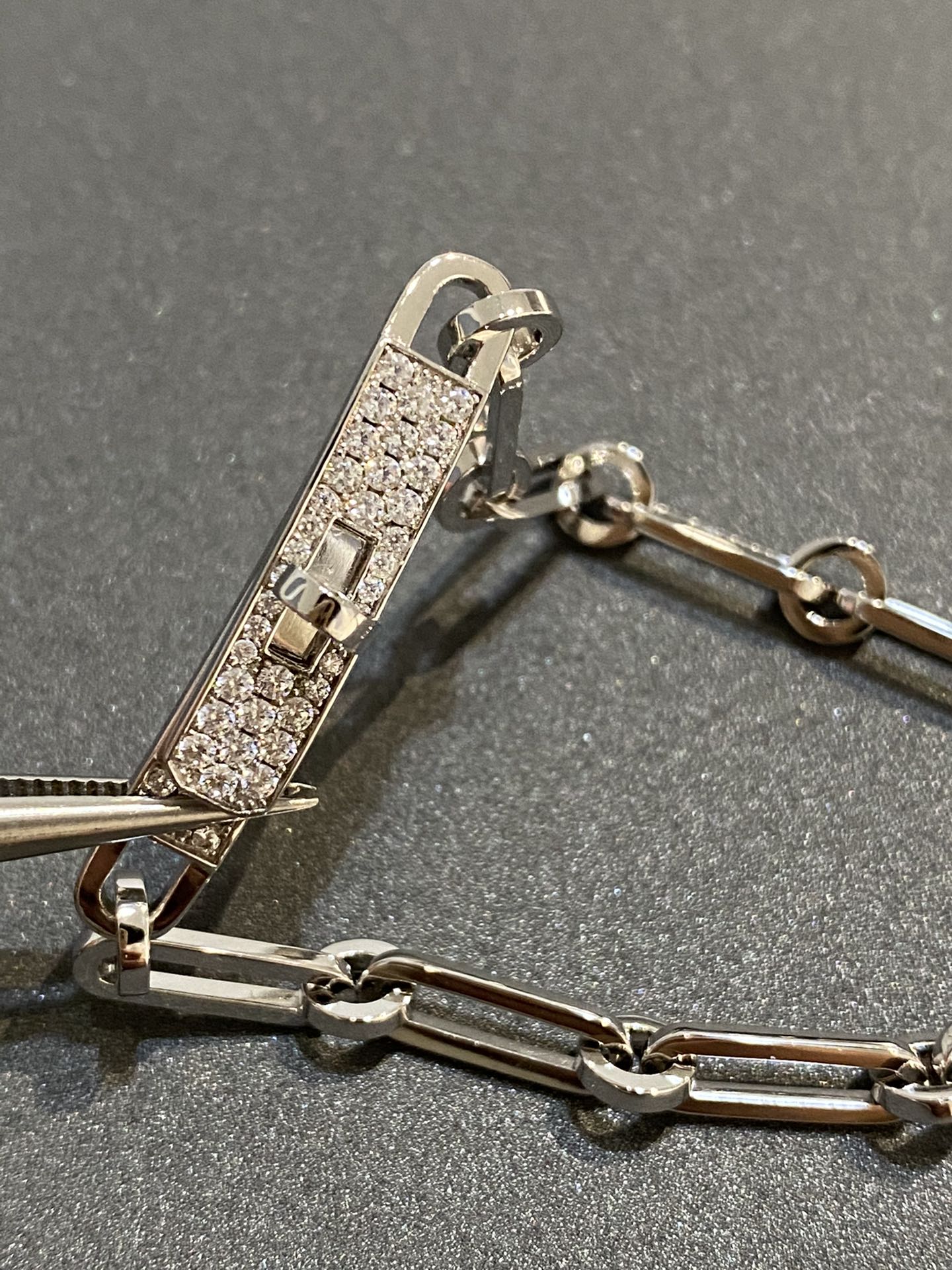[Glitter Jewelry]CHAINE BRACELET SMALL MODEL DIAMOND