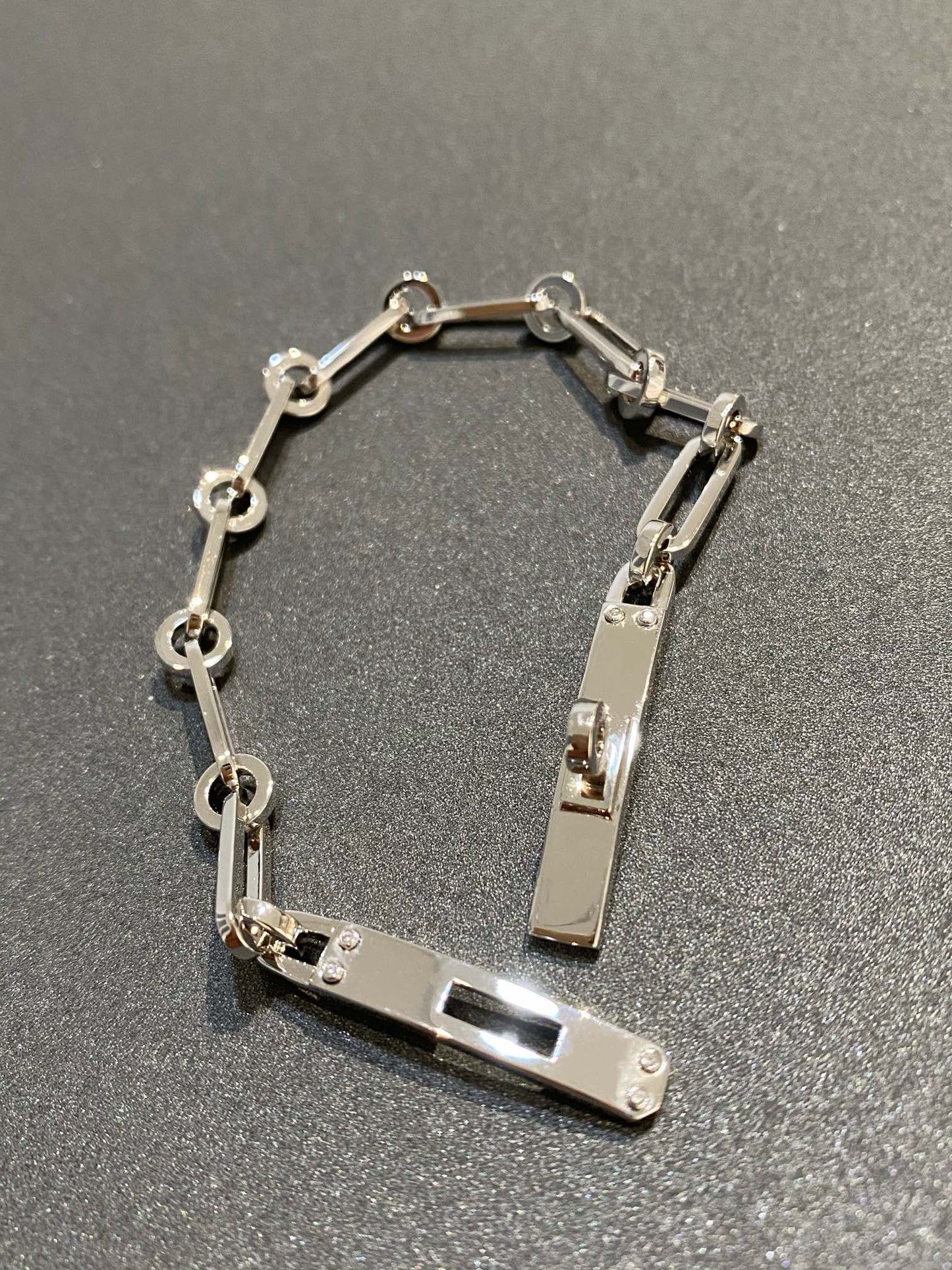 [Glitter Jewelry]CHAINE BRACELET SMALL MODEL DIAMOND