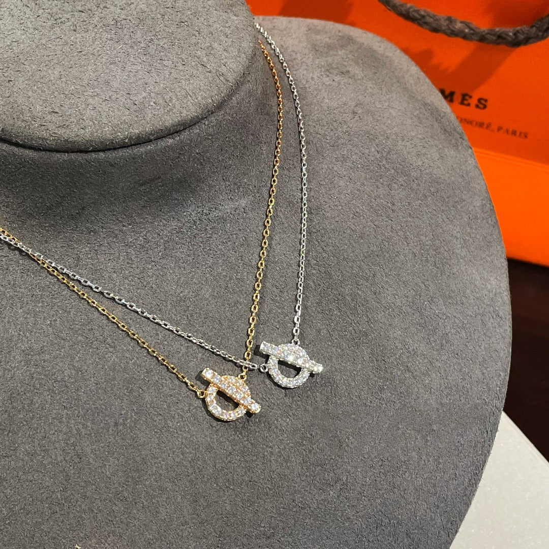 [Glitter Jewelry]ECHAPEE NECKLACE DIAMOND