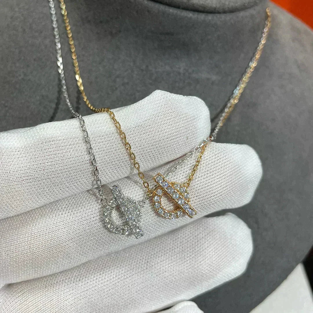 [Glitter Jewelry]ECHAPEE NECKLACE DIAMOND