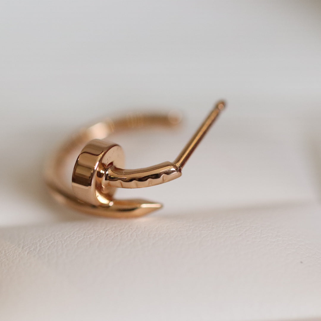 [Glitter Jewelry]JUSTE EARRINGS PINK GOLD