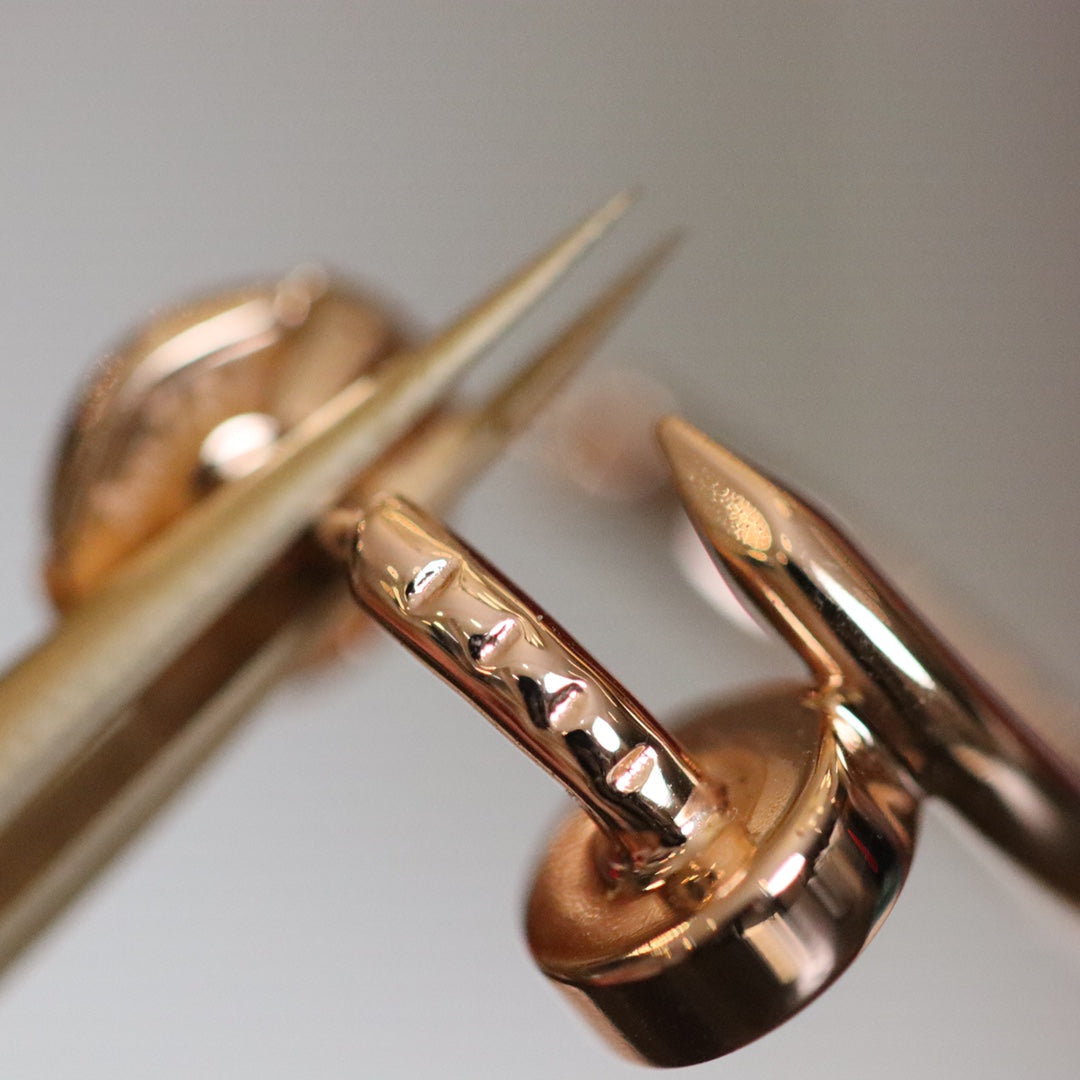 [Glitter Jewelry]JUSTE EARRINGS PINK GOLD