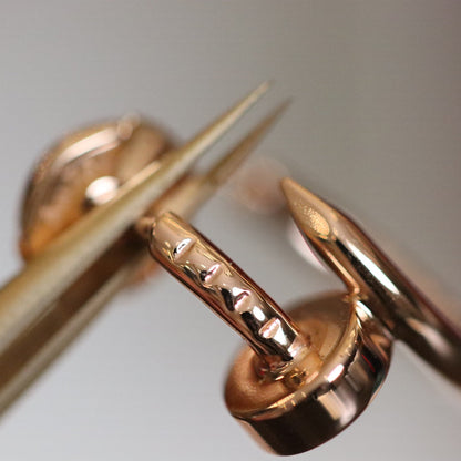 [Glitter Jewelry]JUSTE EARRINGS PINK GOLD