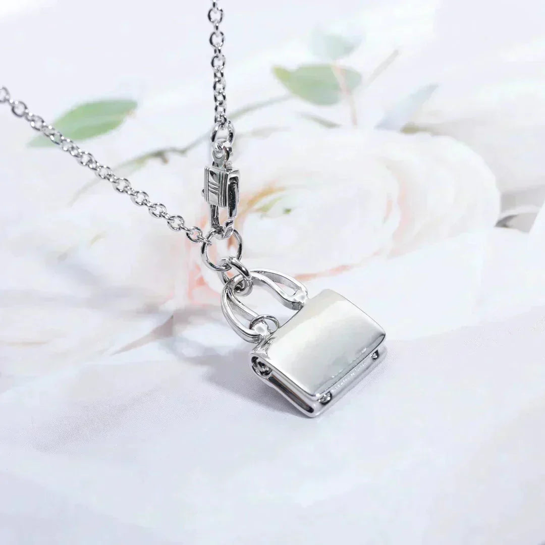 [Glitter Jewelry]AMULETTE PEDANT SILVER NECKLACE
