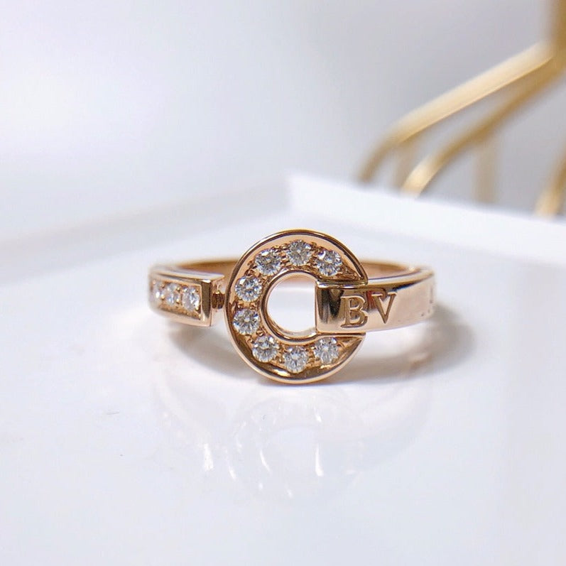 [Glitter Jewelry]DREAM RING DIAMOND PINK GOLD