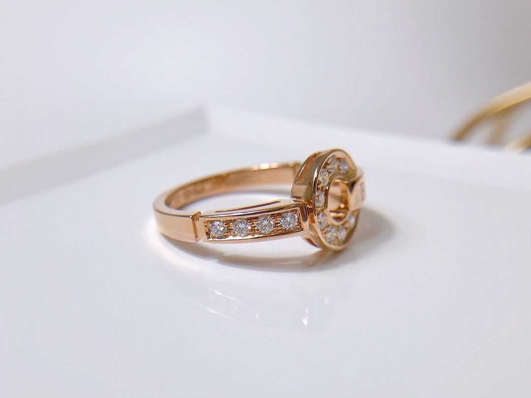 [Glitter Jewelry]DREAM RING DIAMOND PINK GOLD