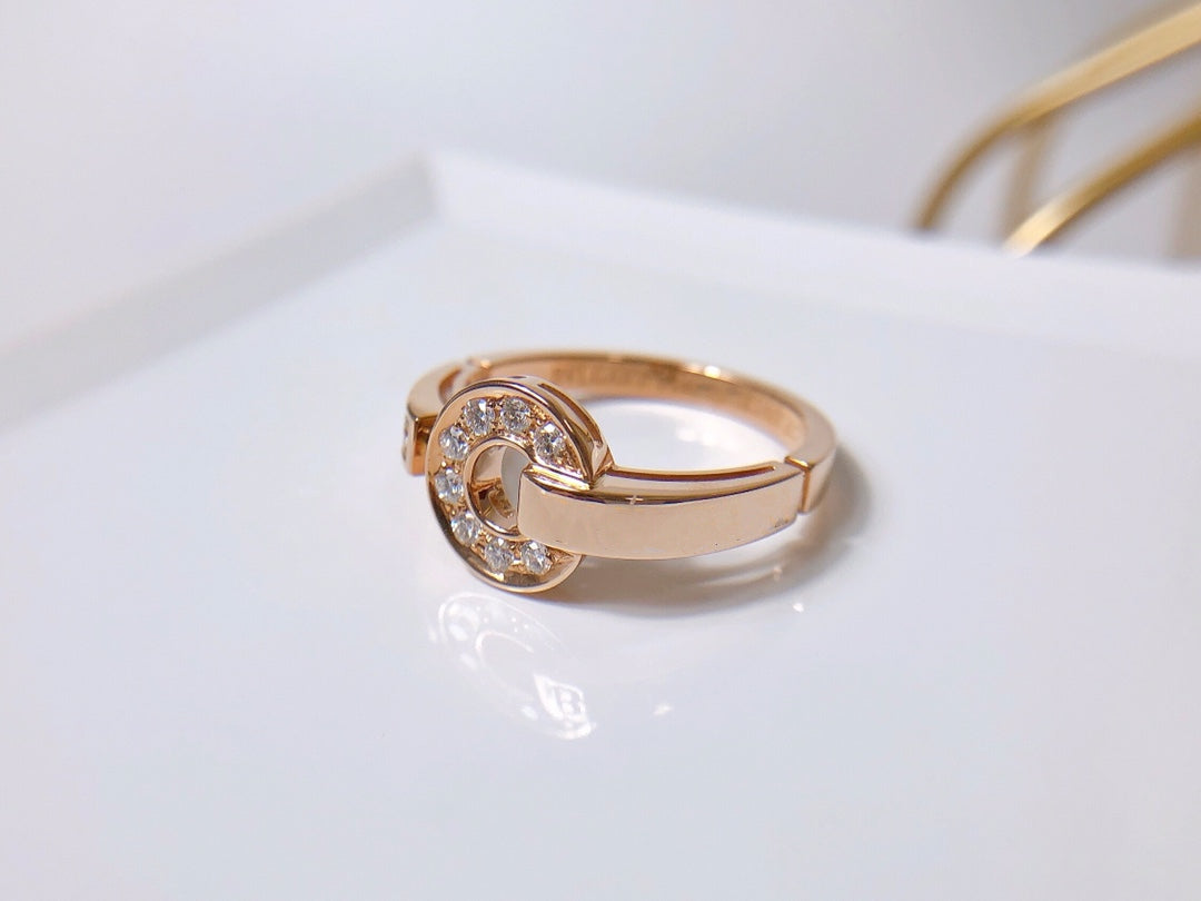 [Glitter Jewelry]DREAM RING DIAMOND PINK GOLD