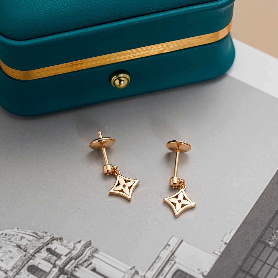 [Glitter Jewelry]STAR EARRINGS GOLD