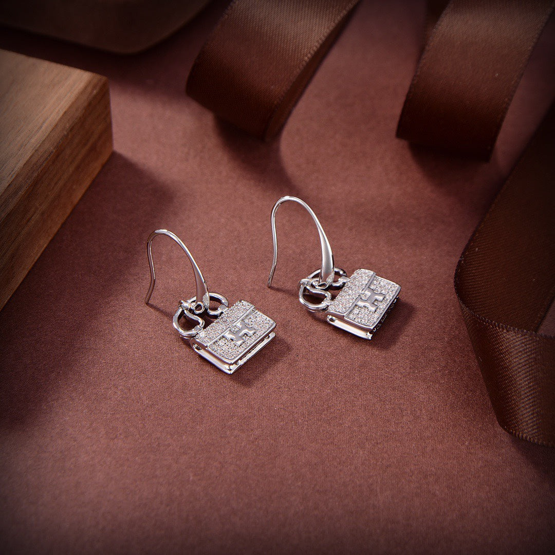 [Glitter Jewelry]KELLY DIAMOND EARRINGS