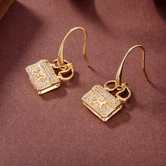 [Glitter Jewelry]KELLY DIAMOND EARRINGS