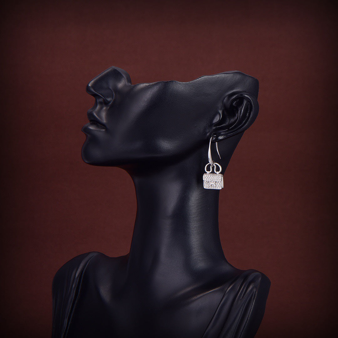 [Glitter Jewelry]KELLY DIAMOND EARRINGS