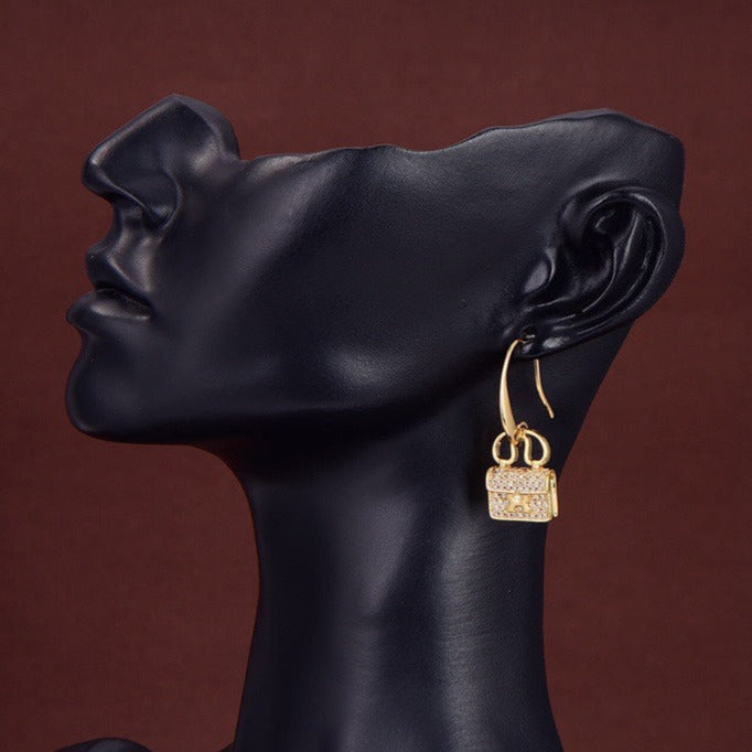 [Glitter Jewelry]KELLY DIAMOND EARRINGS