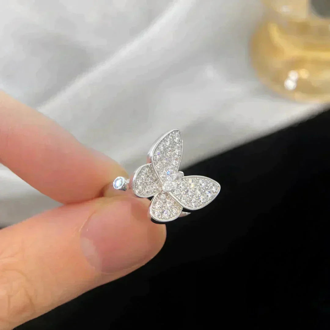 [Glitter Jewelry]BUTTERFLY DIAMOND RING