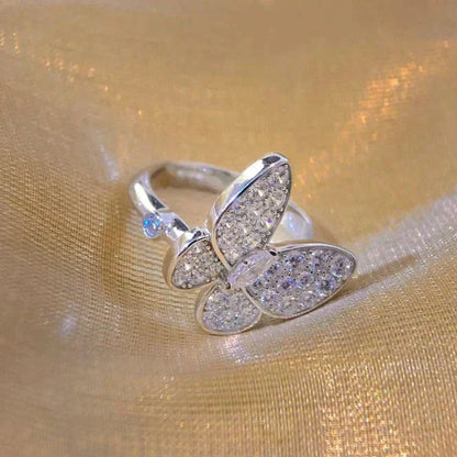 [Glitter Jewelry]BUTTERFLY DIAMOND RING