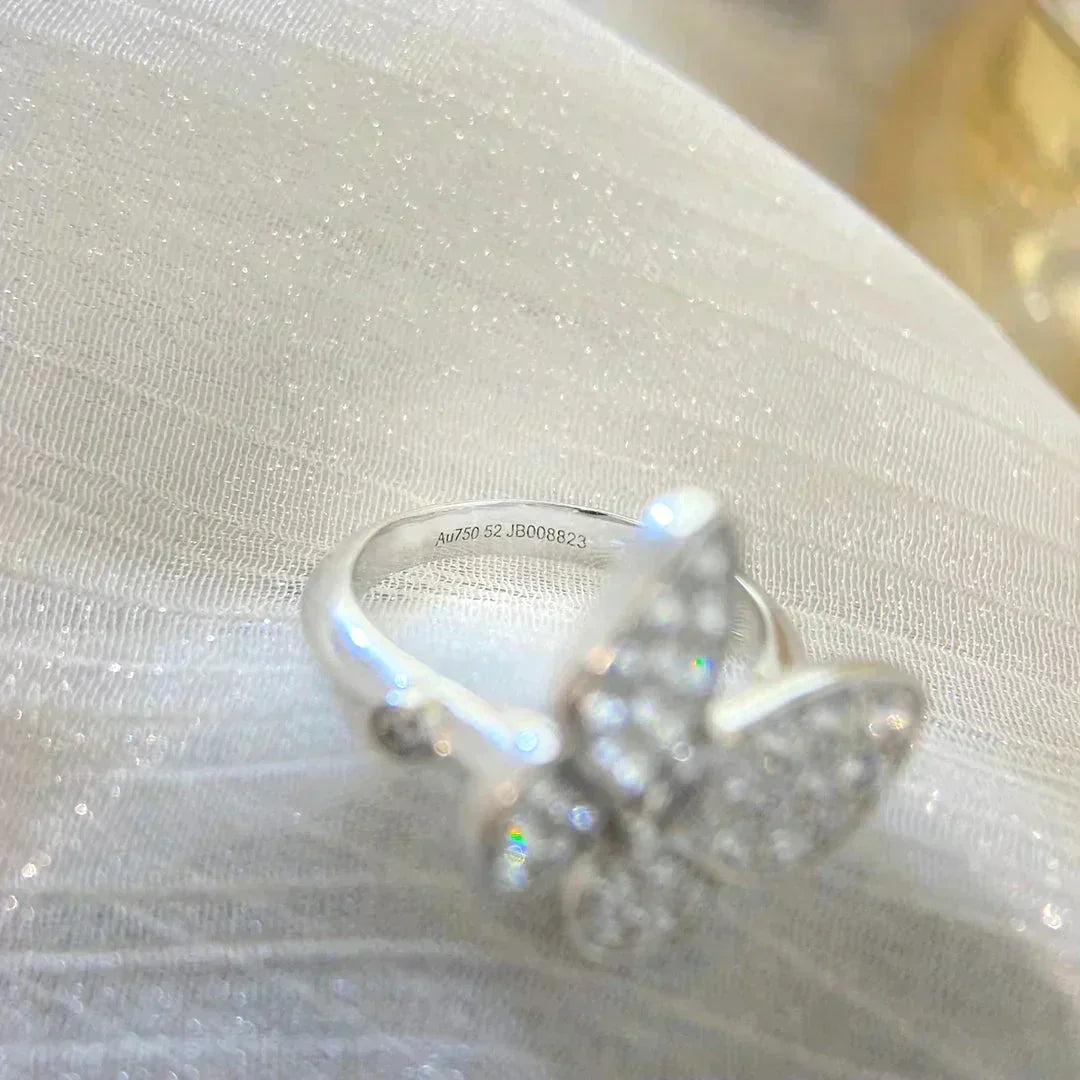 [Glitter Jewelry]BUTTERFLY DIAMOND RING